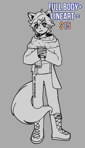 Line Art Fullbody